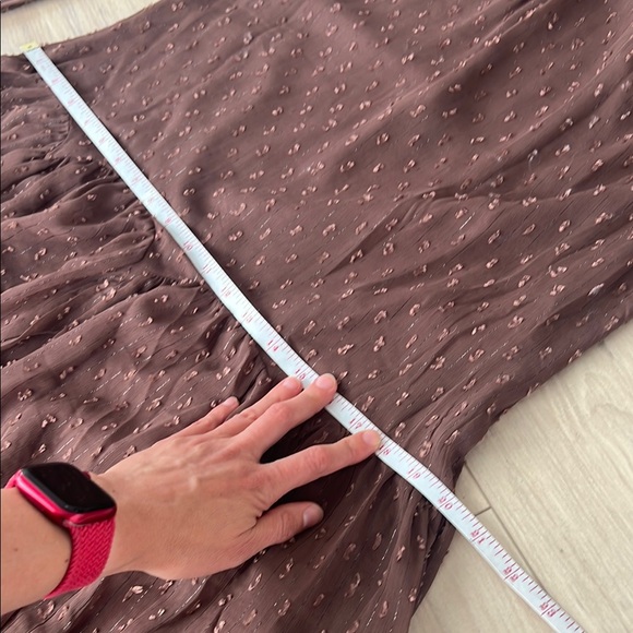 ASOS Brown Long Sleeve Dress - Picture 13 of 15